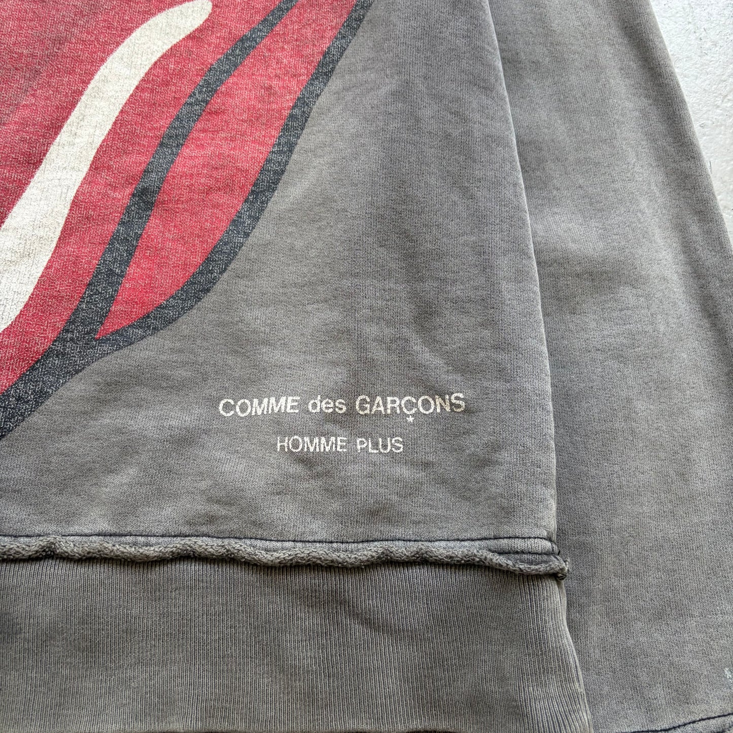 Comme Des Garcons Homme Plus AD2005 Rolling Stones Crewneck (S)