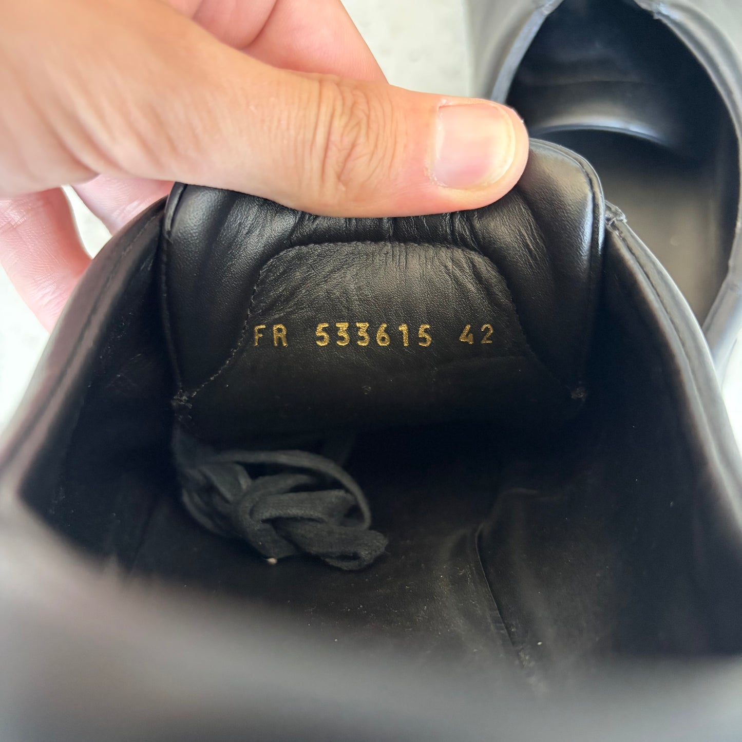 Saint Laurent Paris Black Andy Sneakers (42)