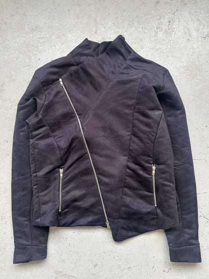 Misanthrope Asymmetrical Black Zip Up Jacket (3)