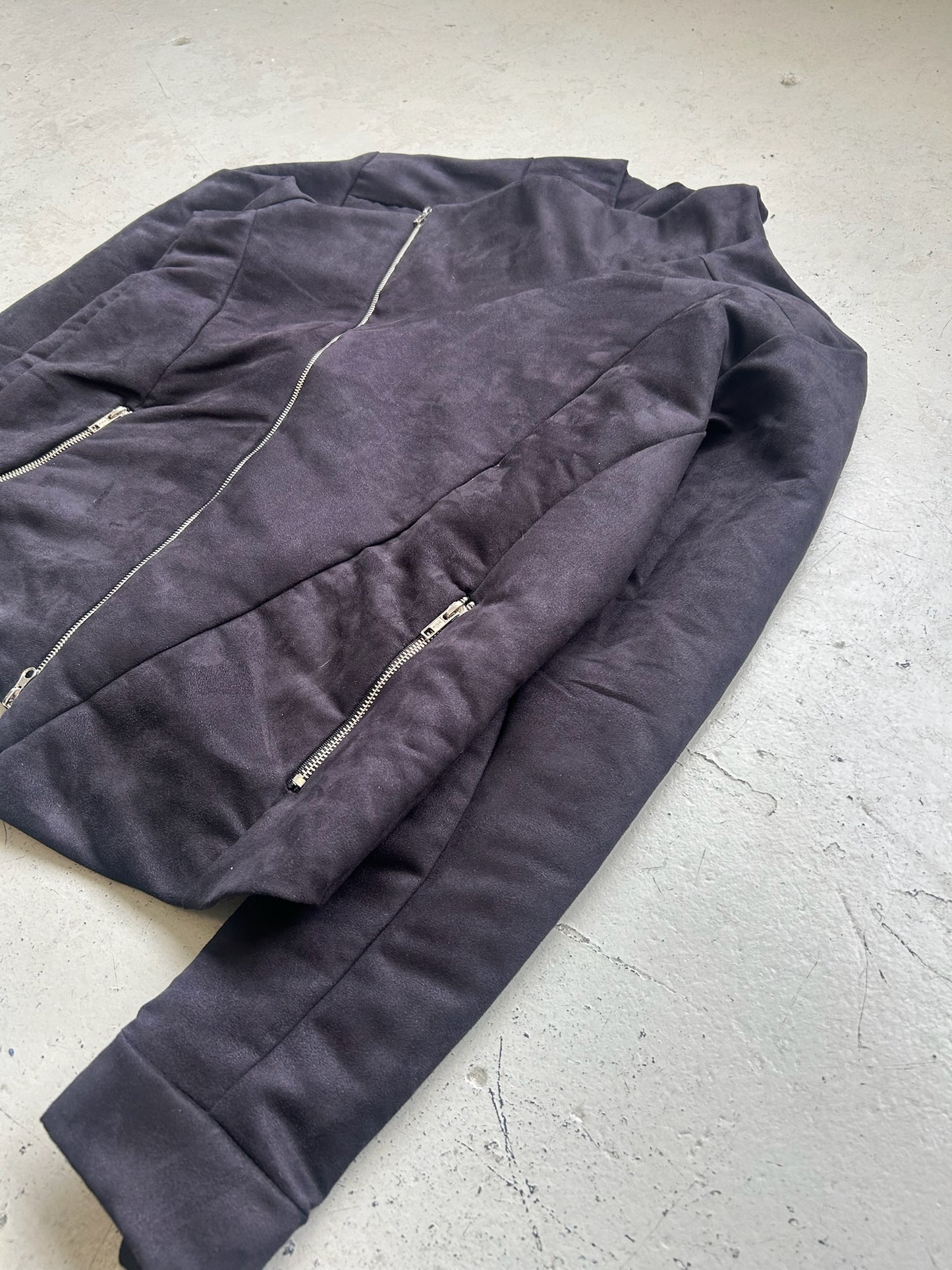 Misanthrope Asymmetrical Black Zip Up Jacket (3)