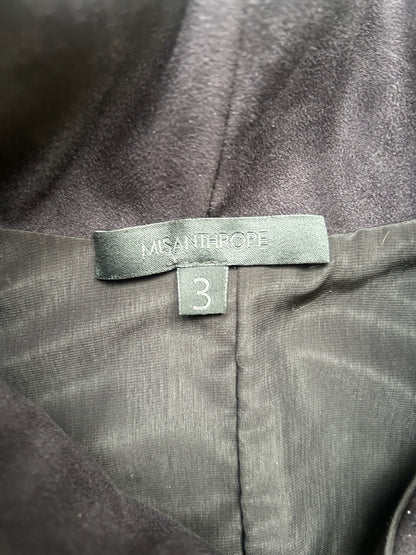 Misanthrope Asymmetrical Black Zip Up Jacket (3)