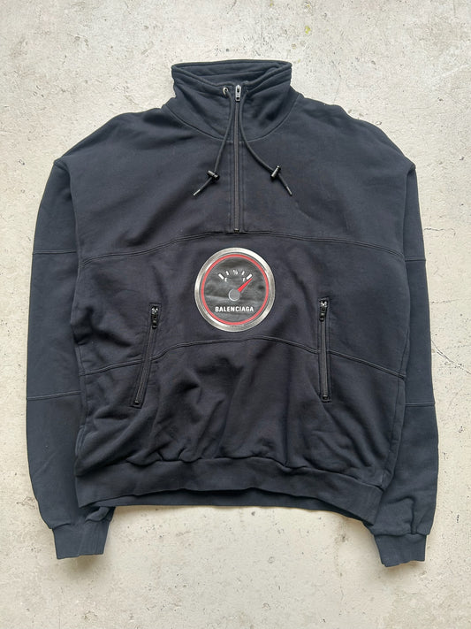Balenciaga Fuel Gauge Quarter Zip (S)