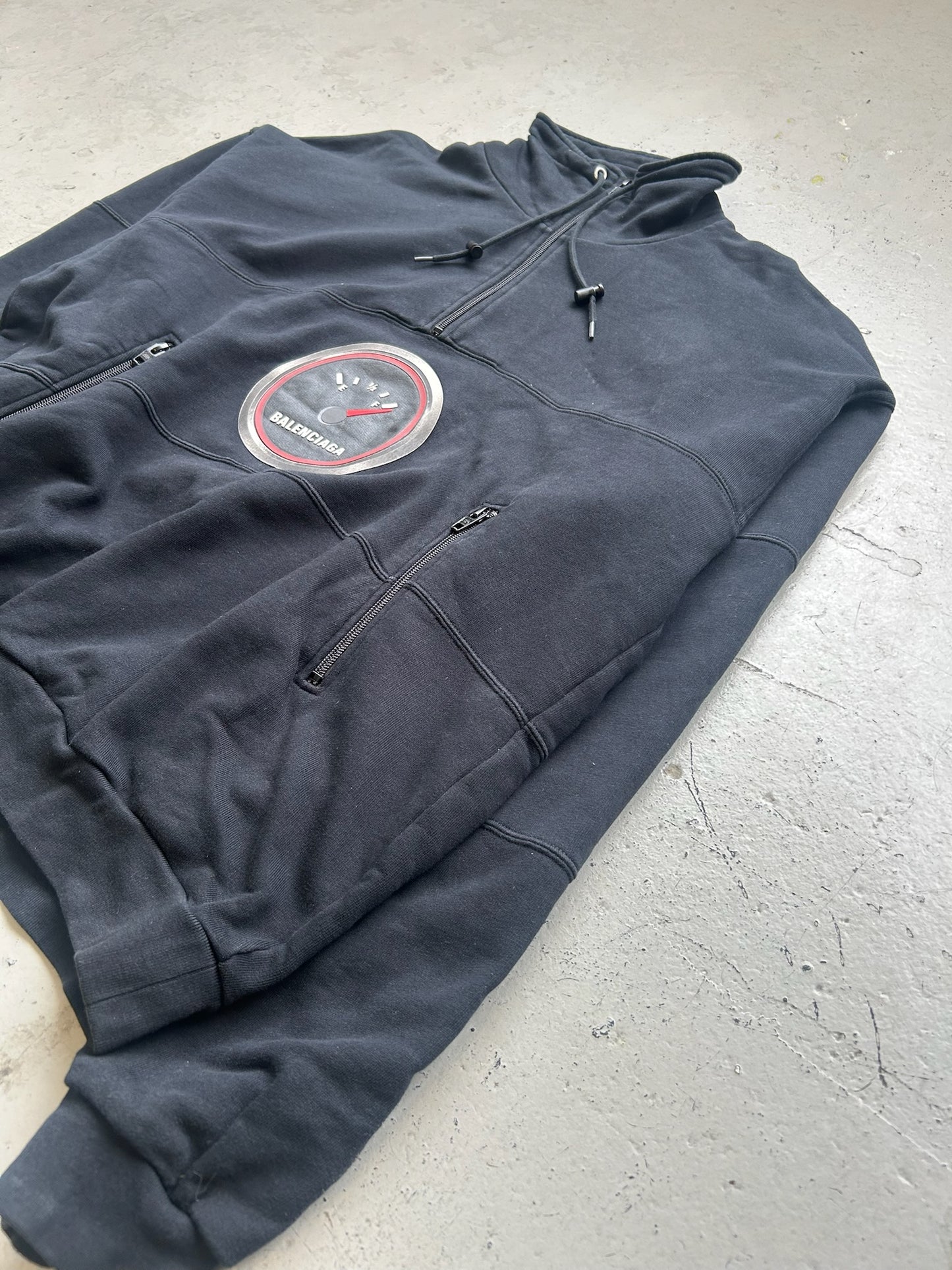 Balenciaga Fuel Gauge Quarter Zip (S)