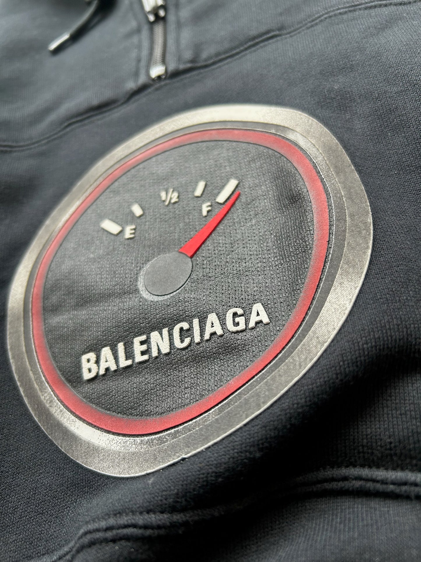 Balenciaga Fuel Gauge Quarter Zip (S)