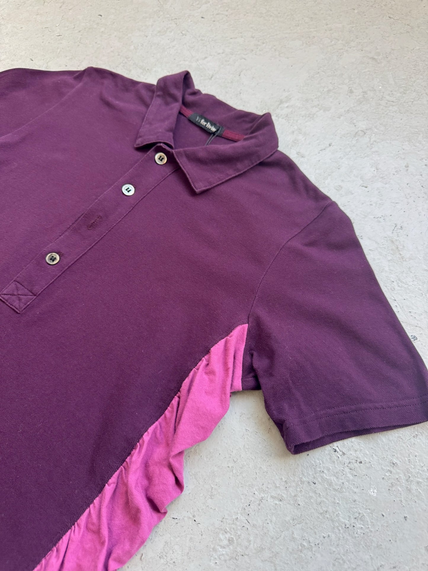 Y's For Living Purple Polo (S)