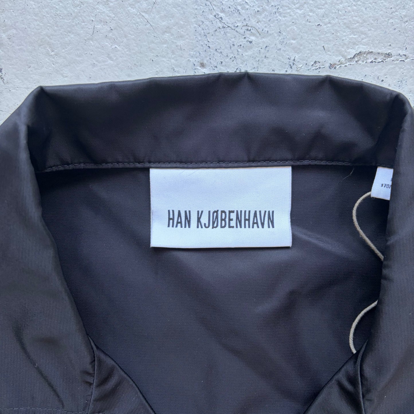 Han Kjobenhavn Nylon Short Sleeve Button Down Shirt (M)