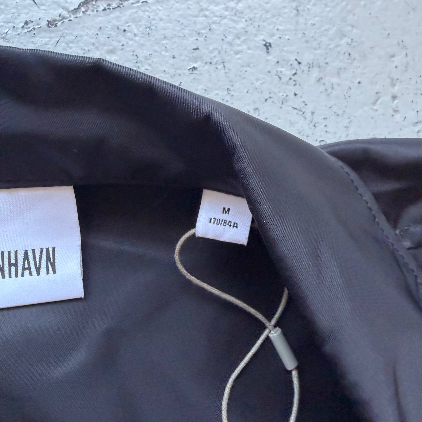 Han Kjobenhavn Nylon Short Sleeve Button Down Shirt (M)