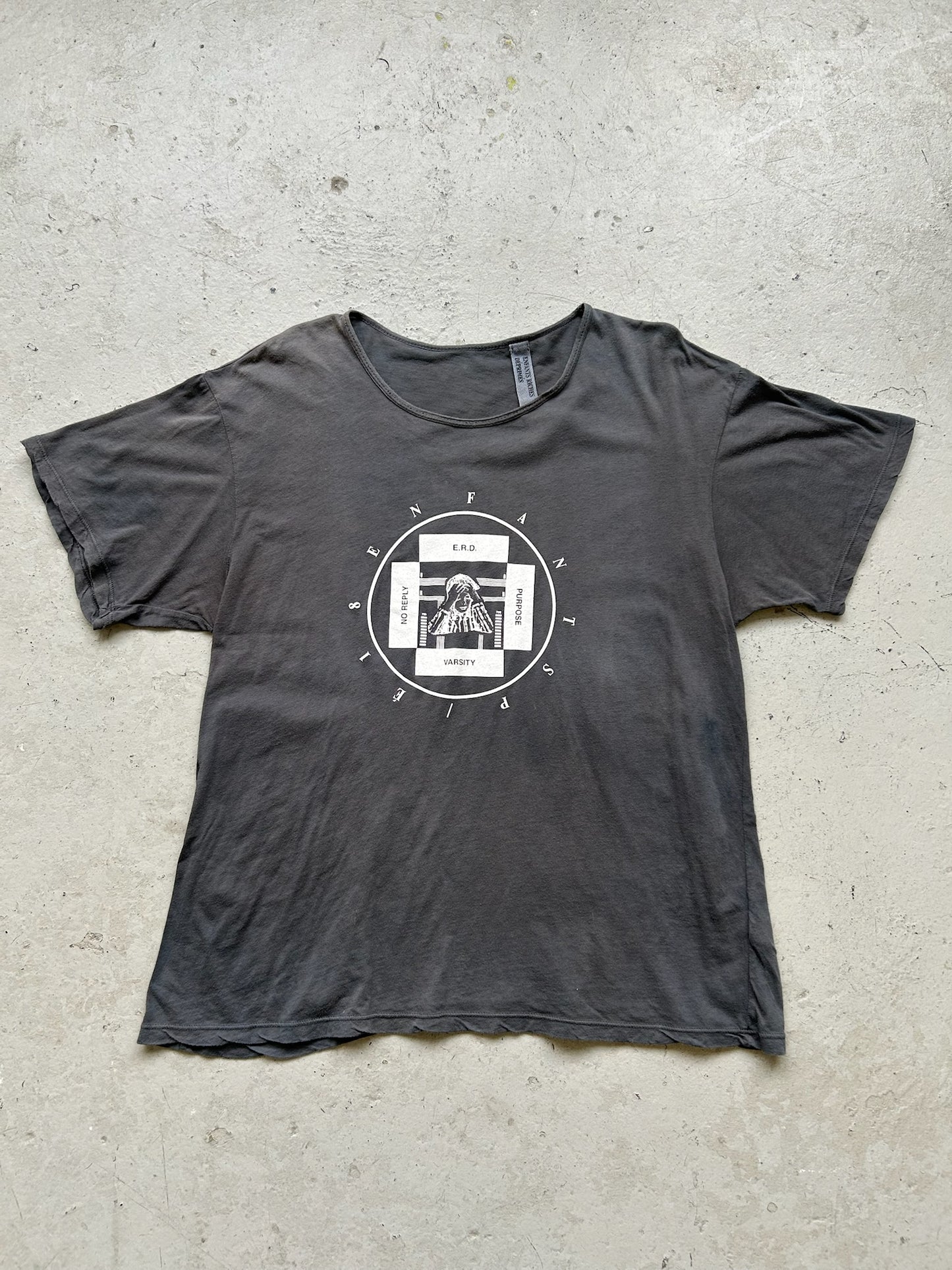 Enfants Riches Deprimes Dyed No Reply Short Sleeve Shirt (L)
