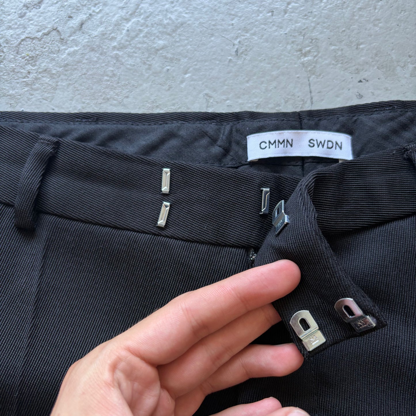 CMMN SWDN Wide Leg Dress Pants (48)
