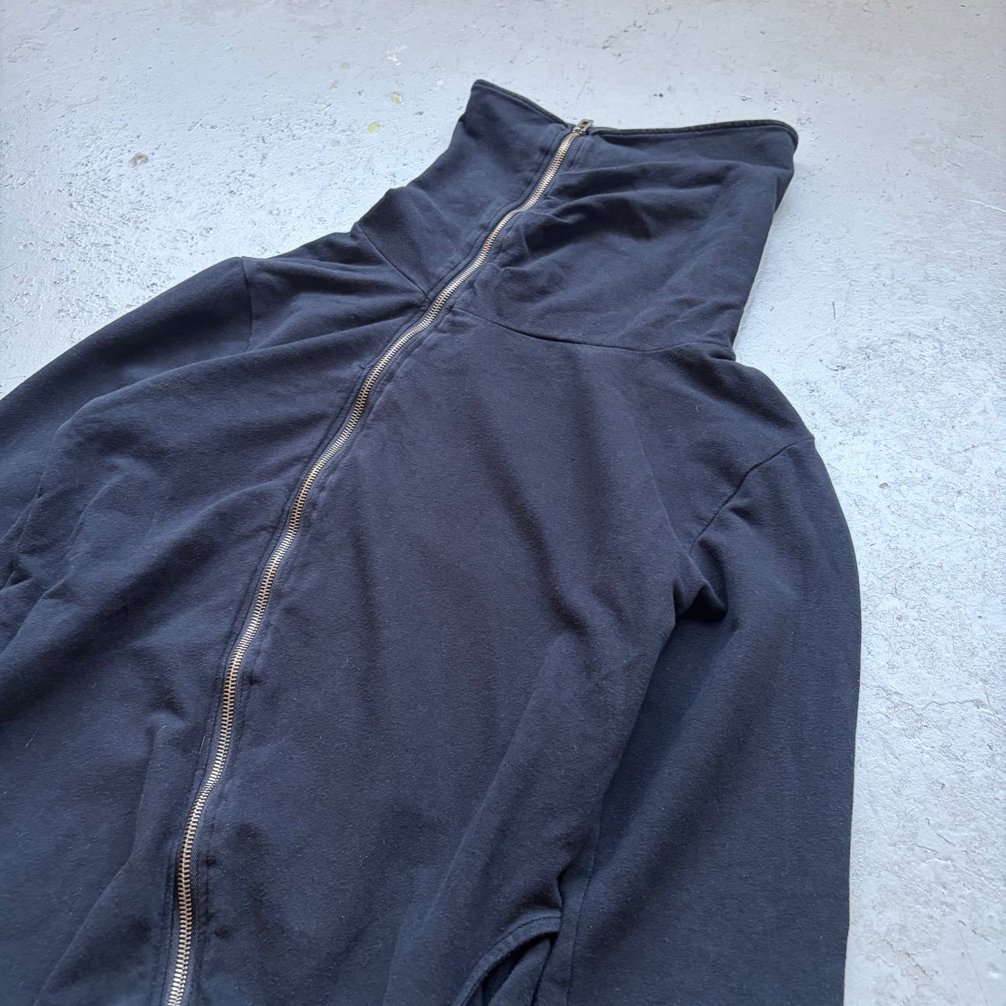 Army Of Me Assymetrical Zip Sweater (S)