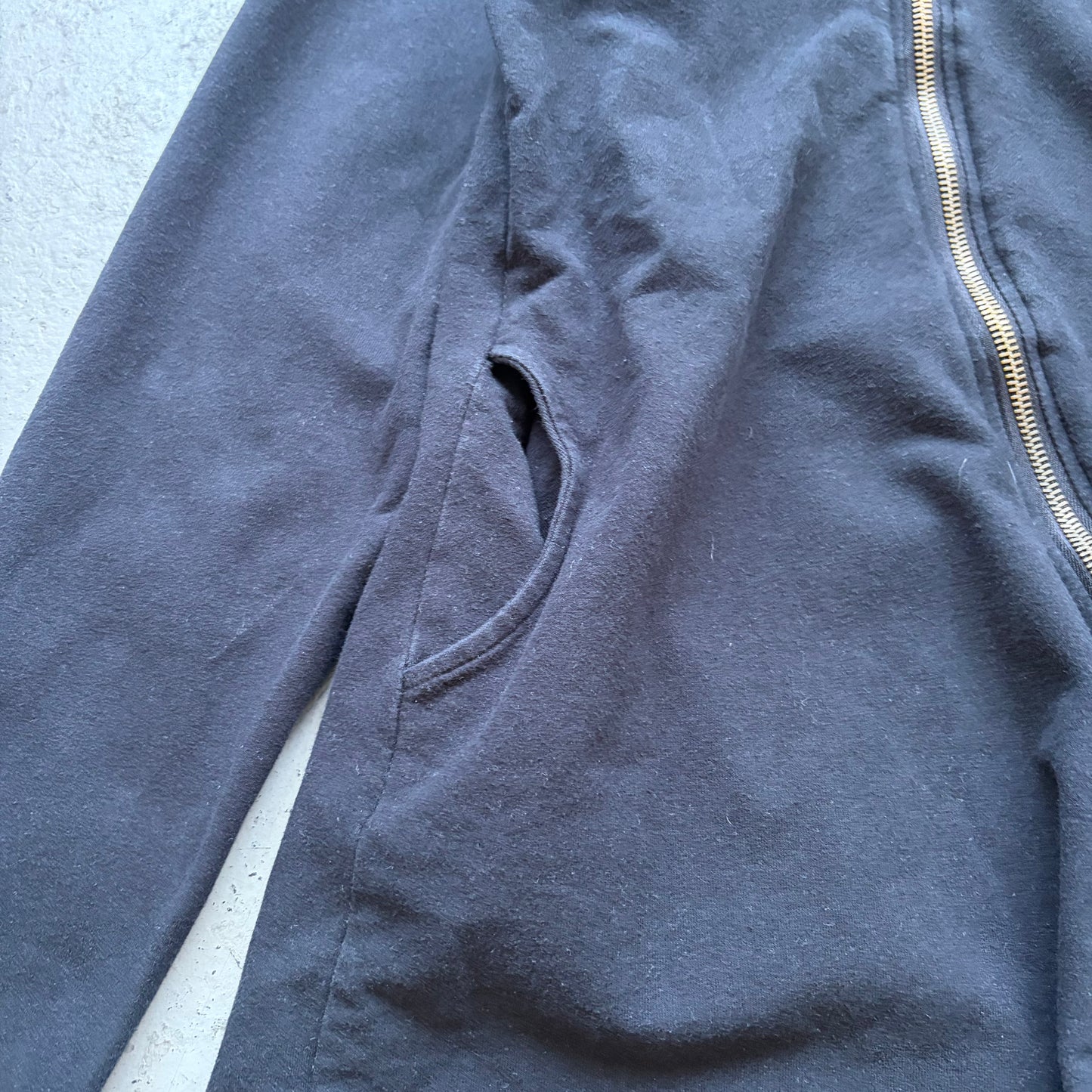 Army Of Me Assymetrical Zip Sweater (S)