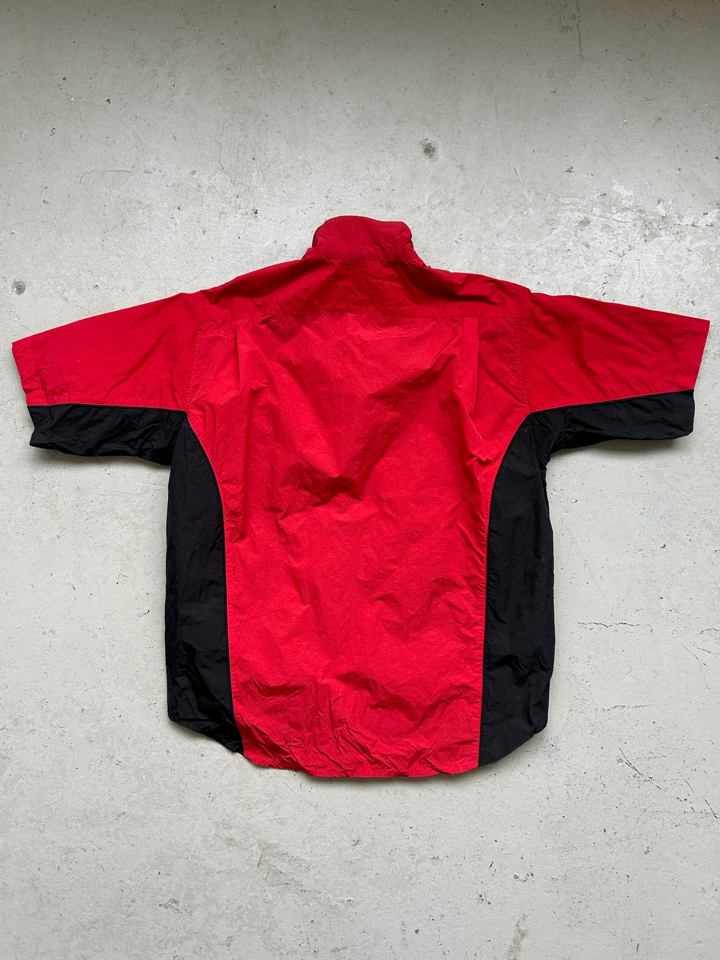 Balenciaga Red Short Sleeve Track Jacket (44)