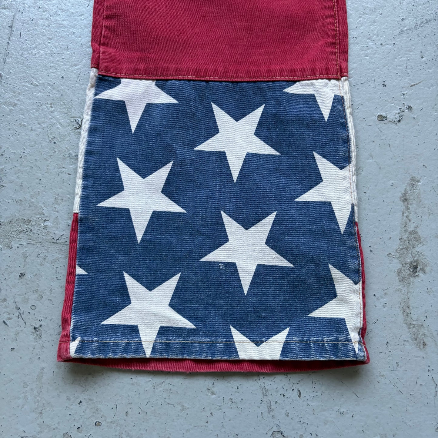 Hysteric Glamour Hagi Flared USA Flag Denim (Free)