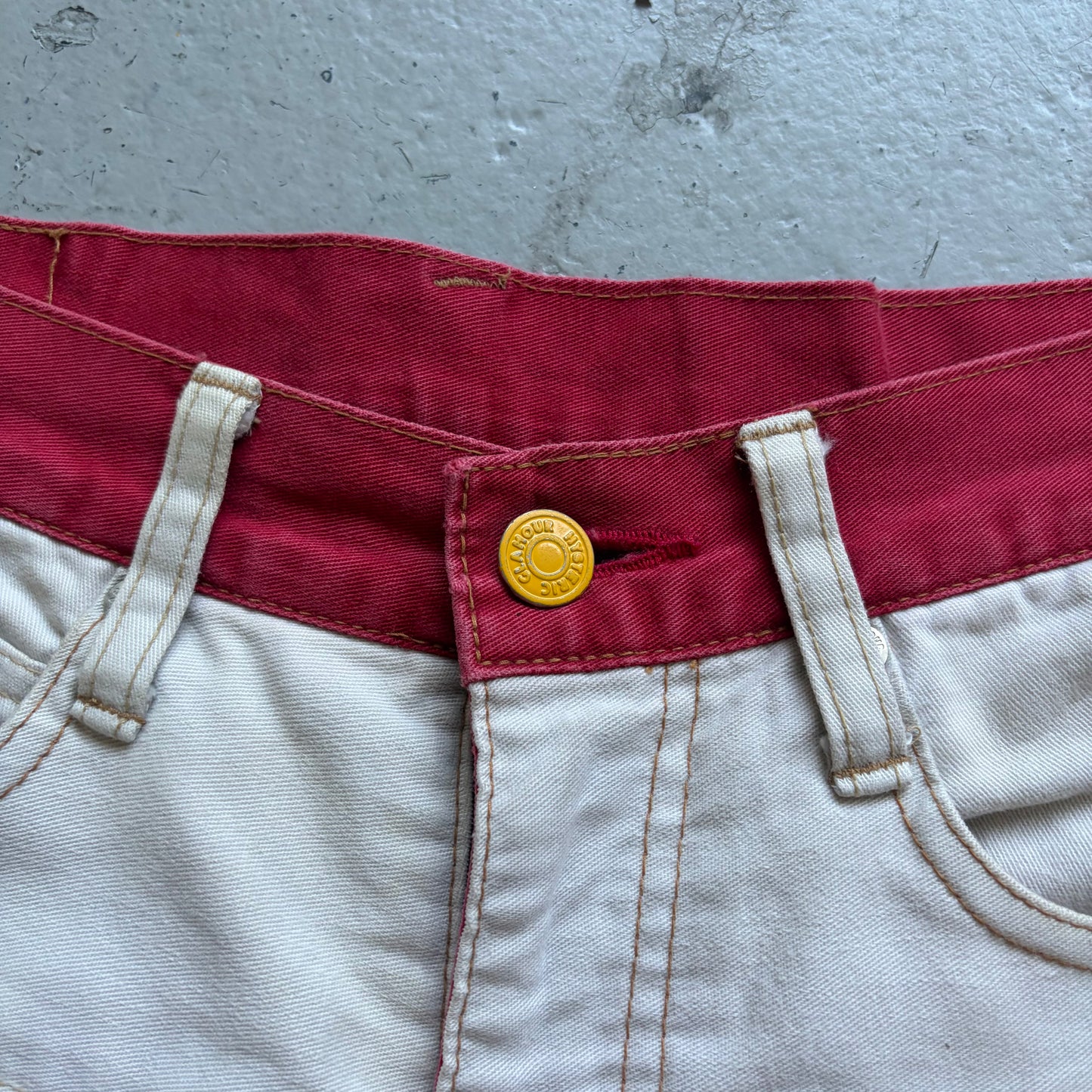 Hysteric Glamour Hagi Flared USA Flag Denim (Free)