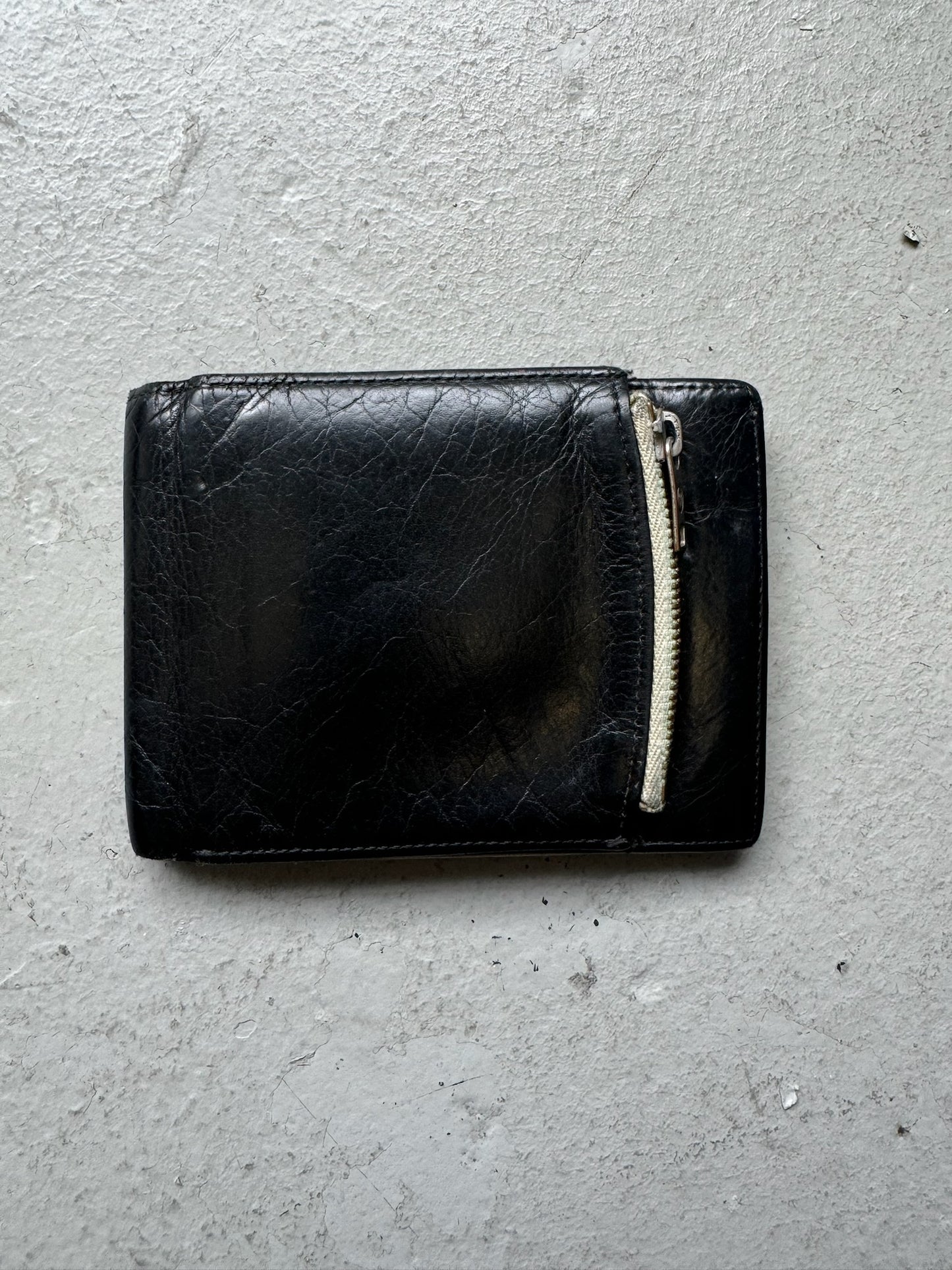 Maison Margiela Black White Interior Tri Fold Wallet (OS)