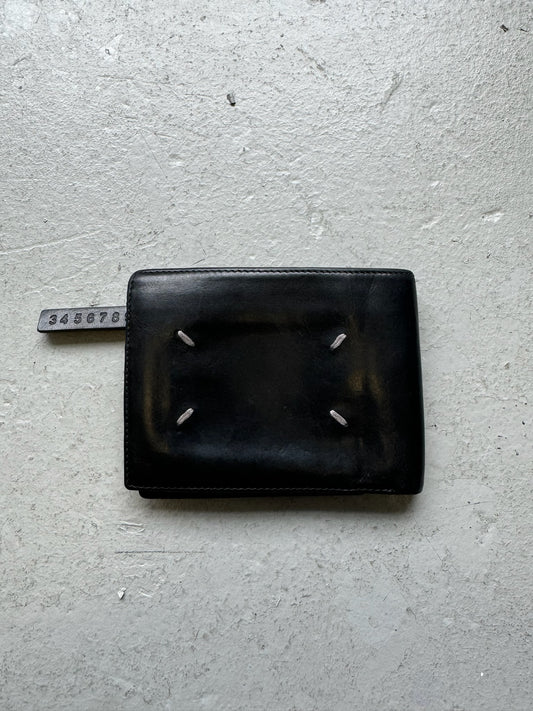 Maison Margiela Black Tri Fold Wallet (OS)