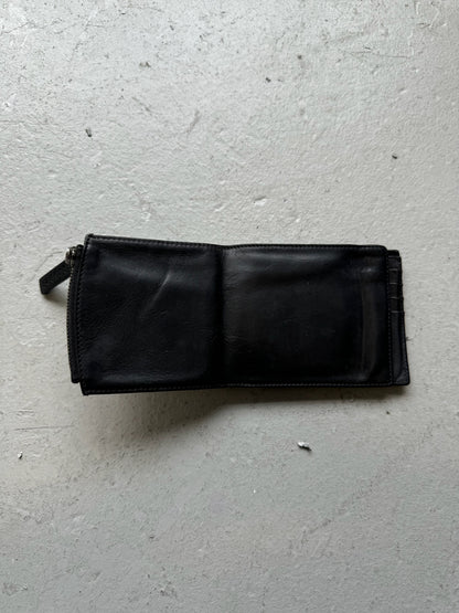 Maison Margiela Black Tri Fold Wallet (OS)