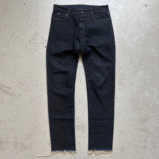Rick Owens DRKSHDW FW14 Indigo Detroit Cut Denim (33)