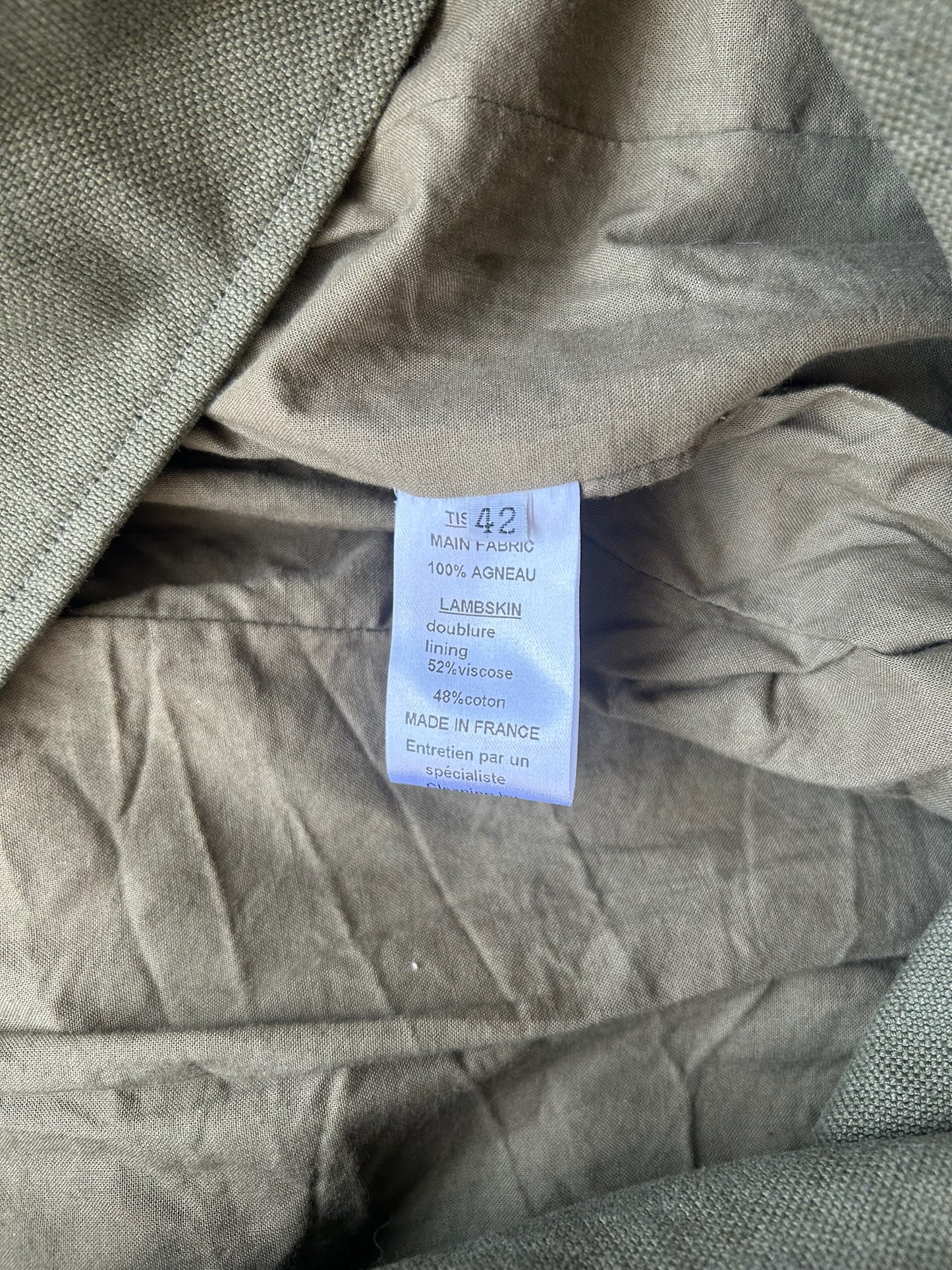 Balmain by Christophe Decarnin Studded Patch Military Biker Jacket (42)