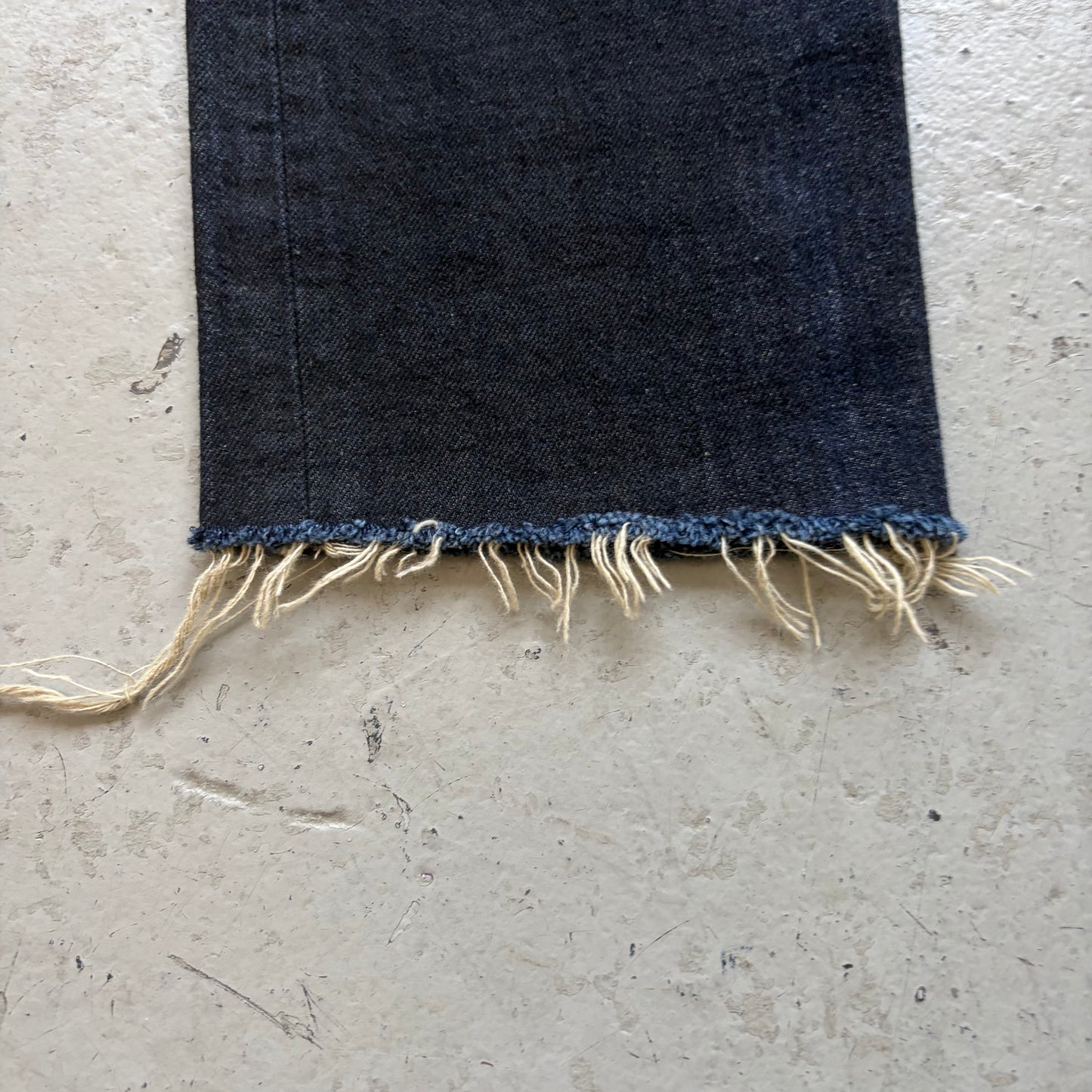 Rick Owens DRKSHDW FW14 Indigo Detroit Cut Denim (33)