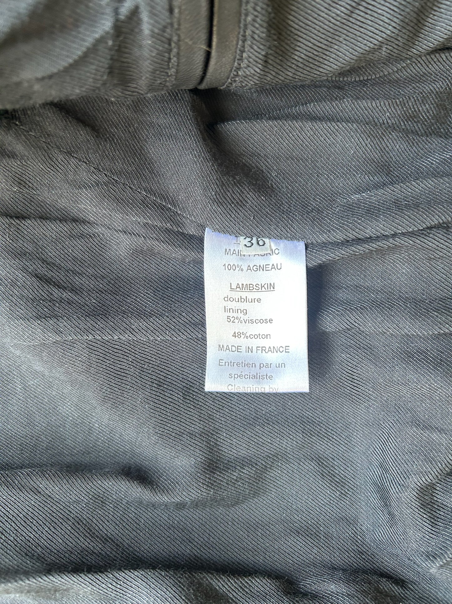 Balmain by Christophe Decarnin SS10 Military Patch Leather Blazer (36)