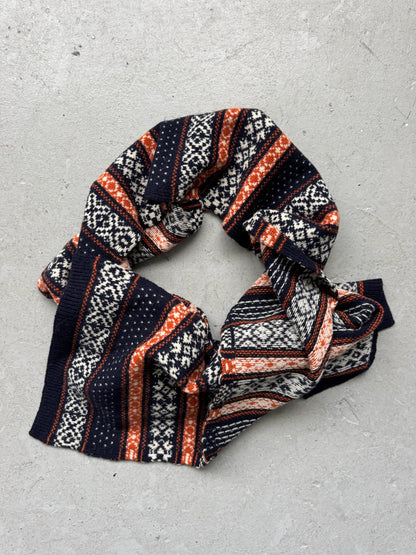 Junya Watanabe Man Blue & Orange Scarf (OS)