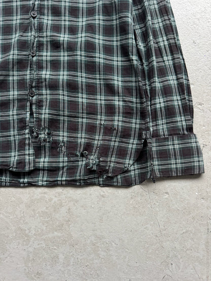 Lanvin Plaid Button Up Shirt (37)