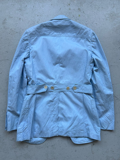 Gucci Tom Ford Blue Cotton Blazer (46)