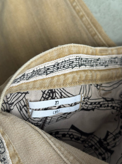 Number Nine Heart Tab Cotton Khakis (3)