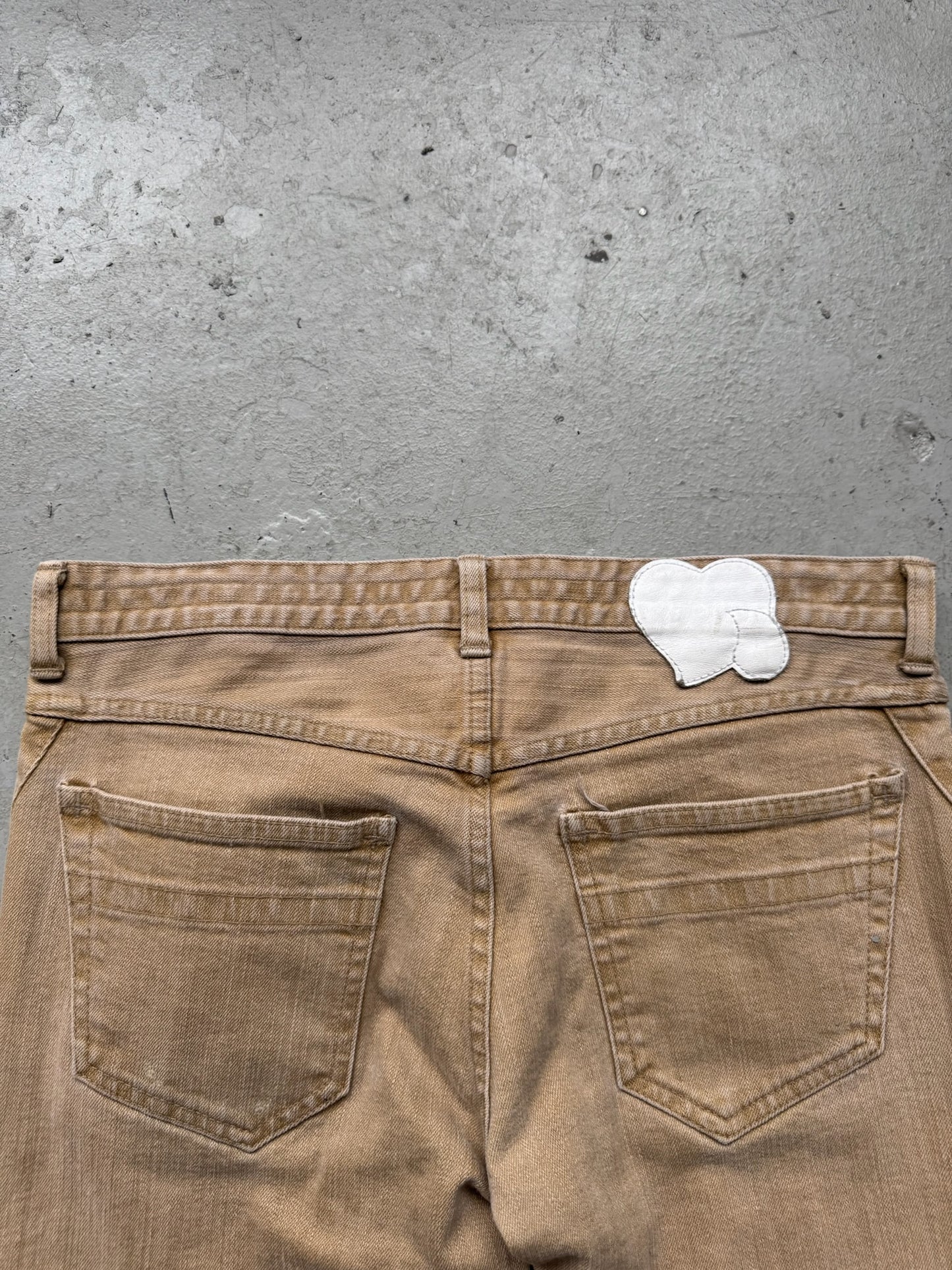 Number Nine Heart Tab Cotton Khakis (3)