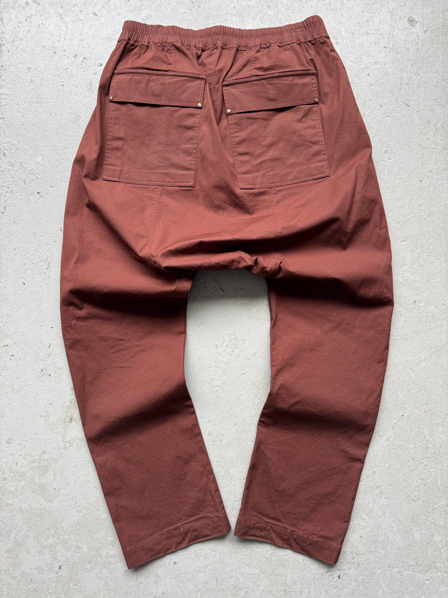 Rick Owens Strobe FW22 Cotton Drop Crotch Trousers (52)