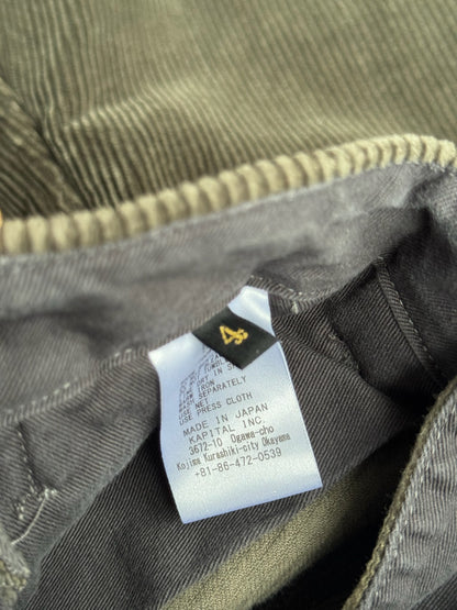 Kapital Forest Green Corduroy Pants (4)