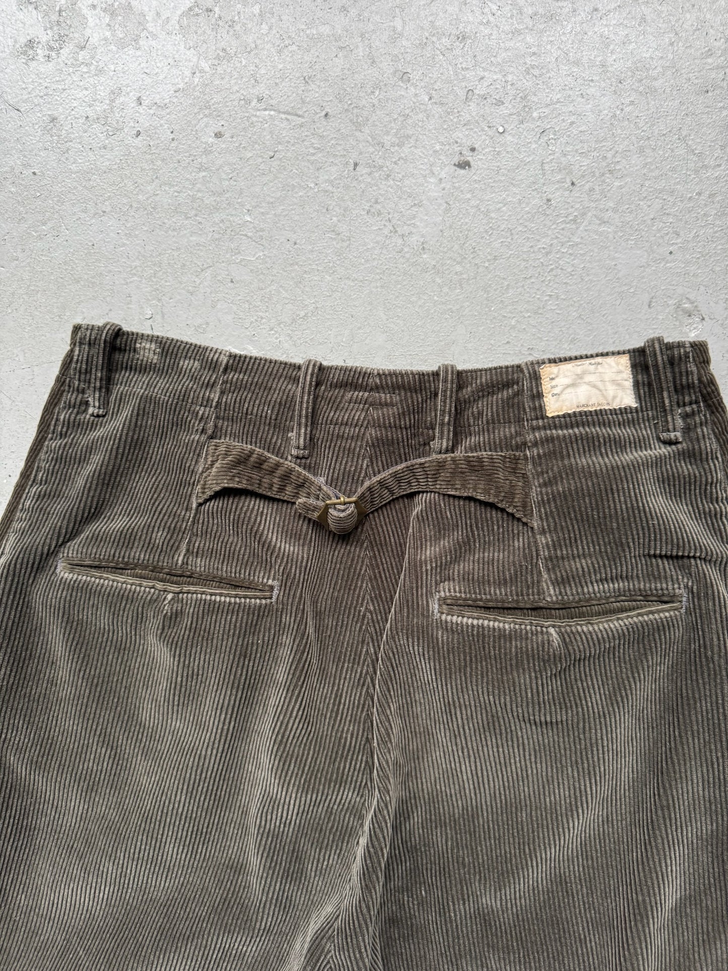 Kapital Forest Green Corduroy Pants (4)