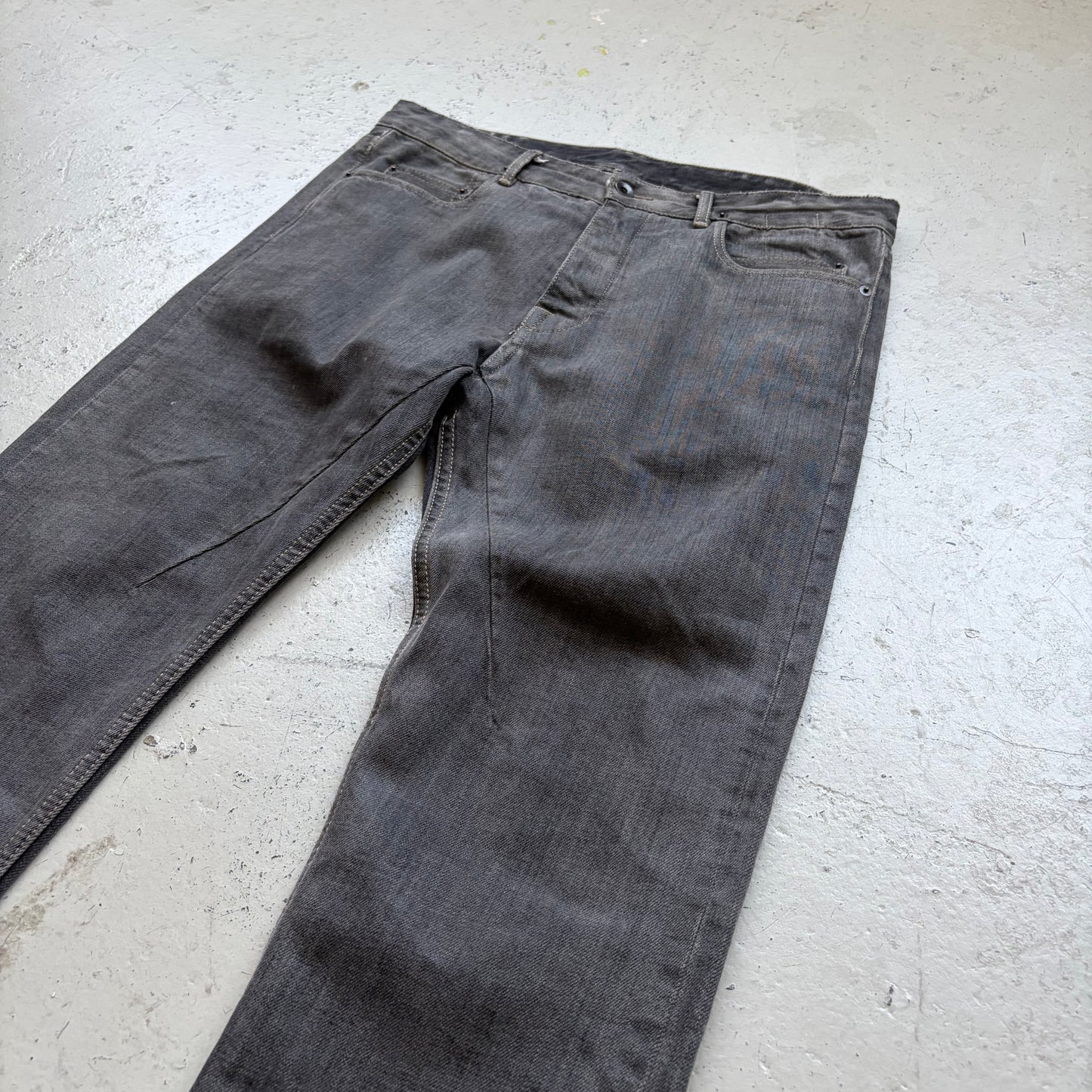 Rick Owens DRKSHDW SS18 Hustler Torrance Cut Denim (31)