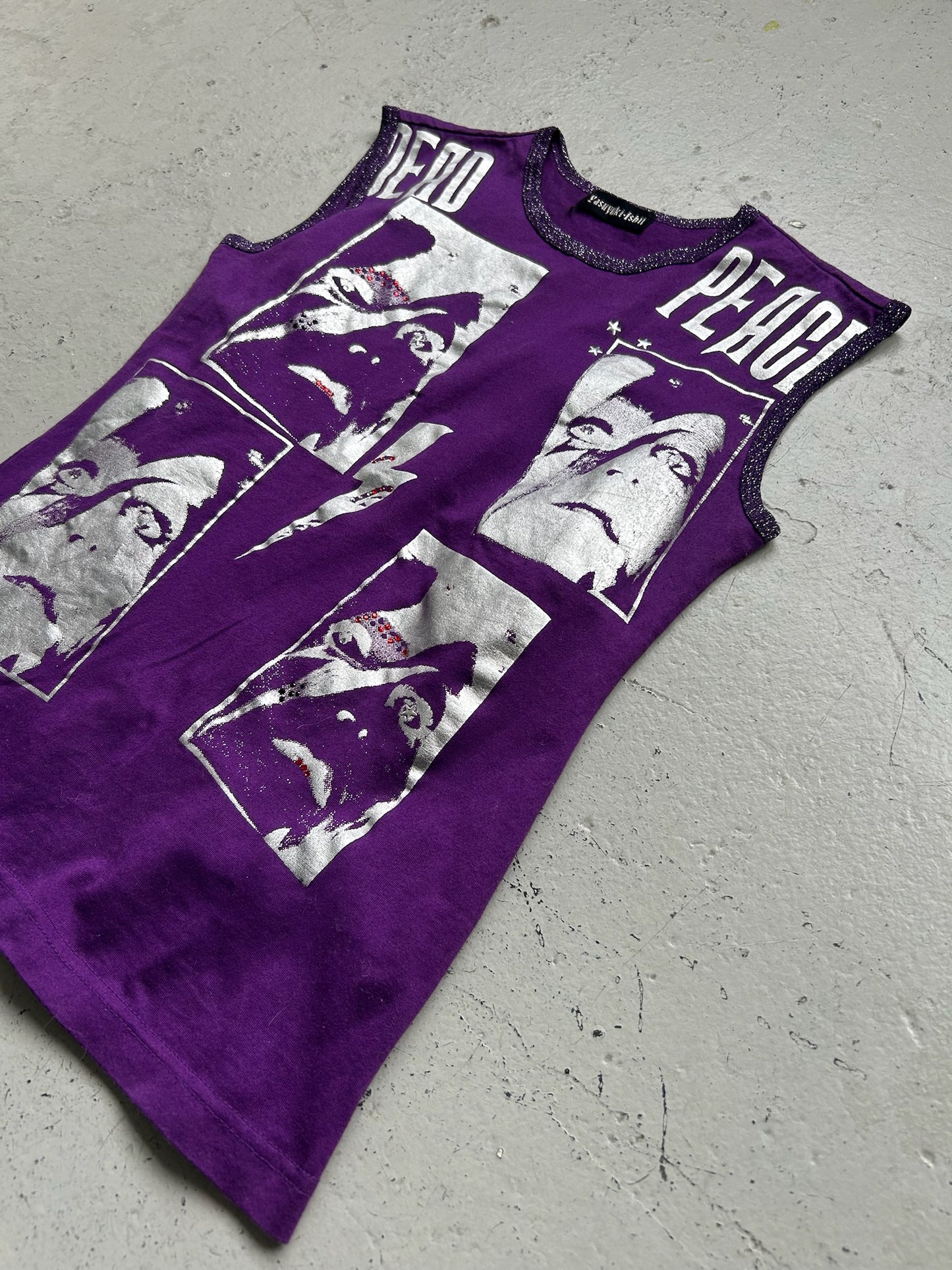 Yasuyuki Ishii Purple Tank Top (S)