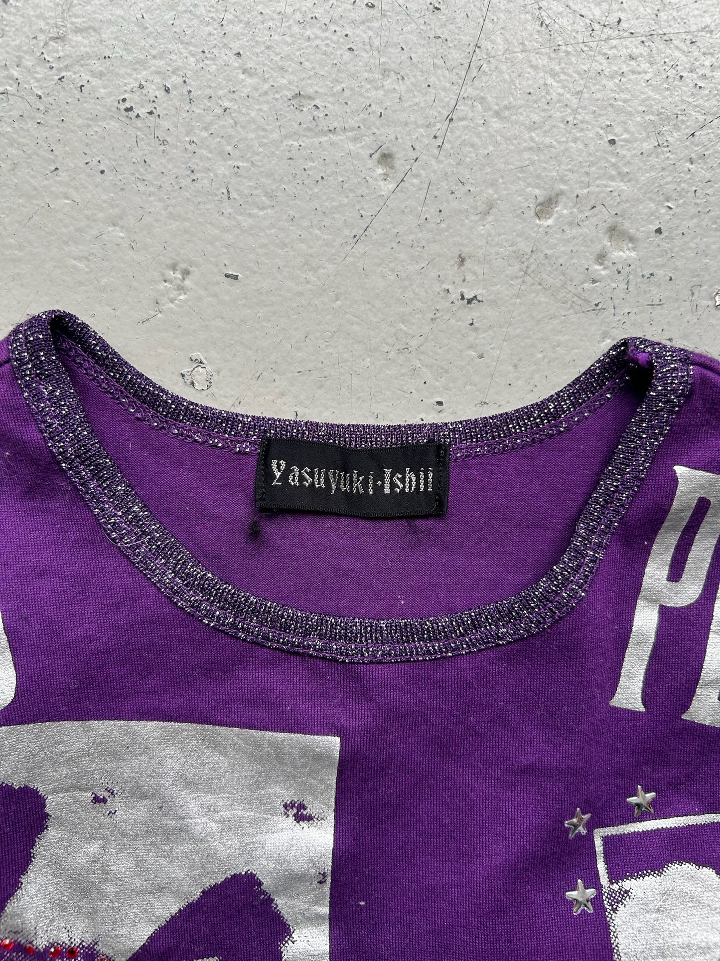 Yasuyuki Ishii Purple Tank Top (S)
