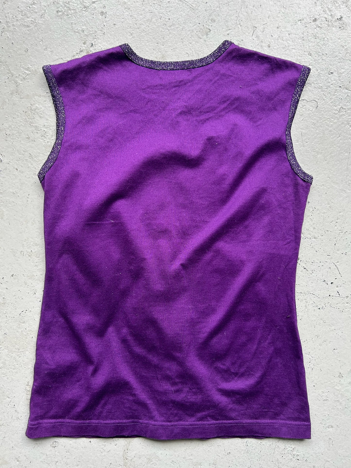 Yasuyuki Ishii Purple Tank Top (S)