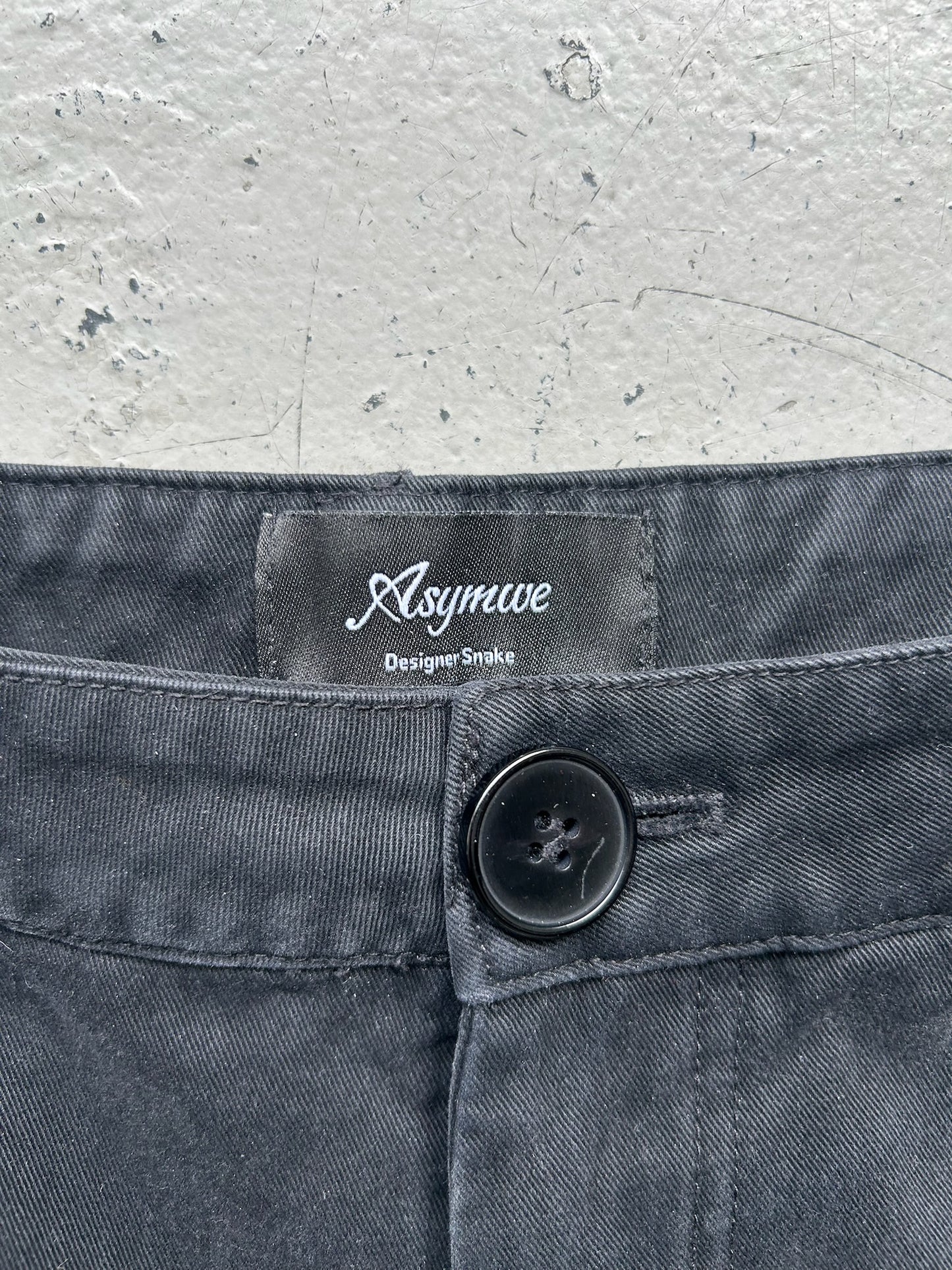 Vintage Cotton Back Cargo Pocket Bottoms (M)