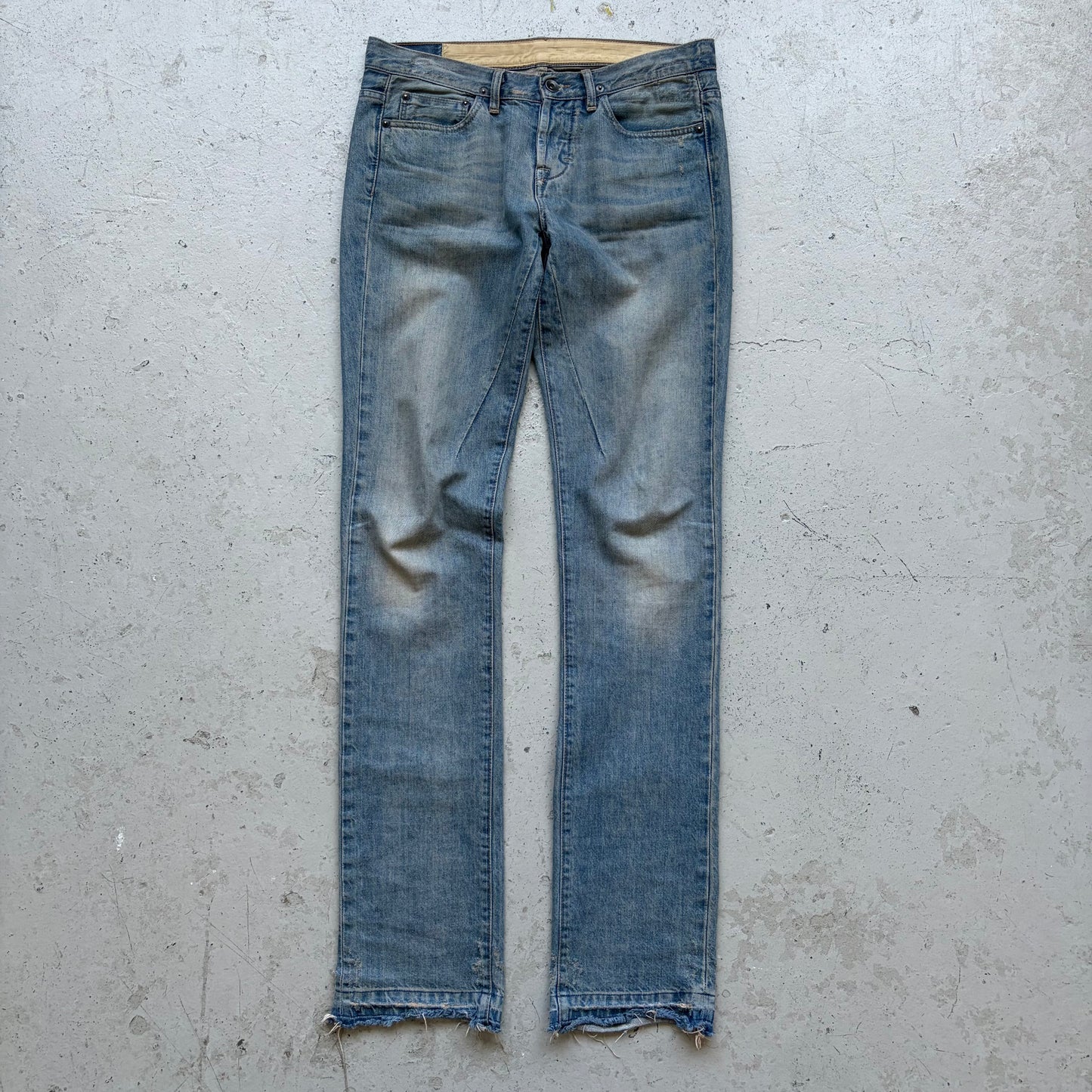 Rick Owens DRKSHDW FW07 Light Wash Detroit Cut Denim (28)