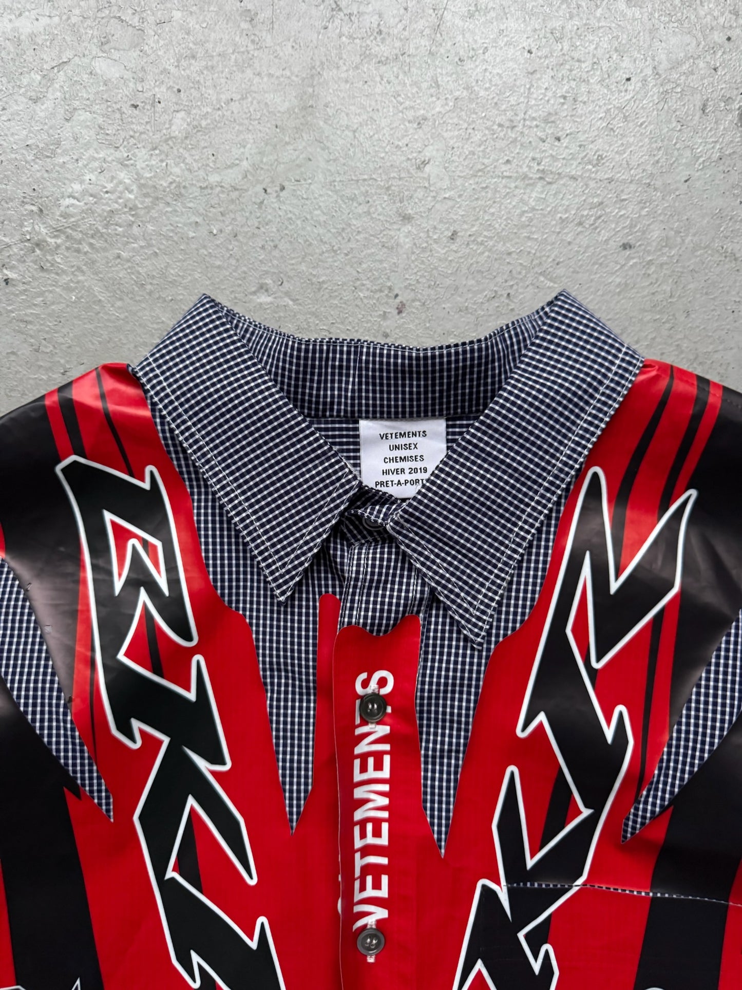 Vetements 2019 Racing Shirt (M)