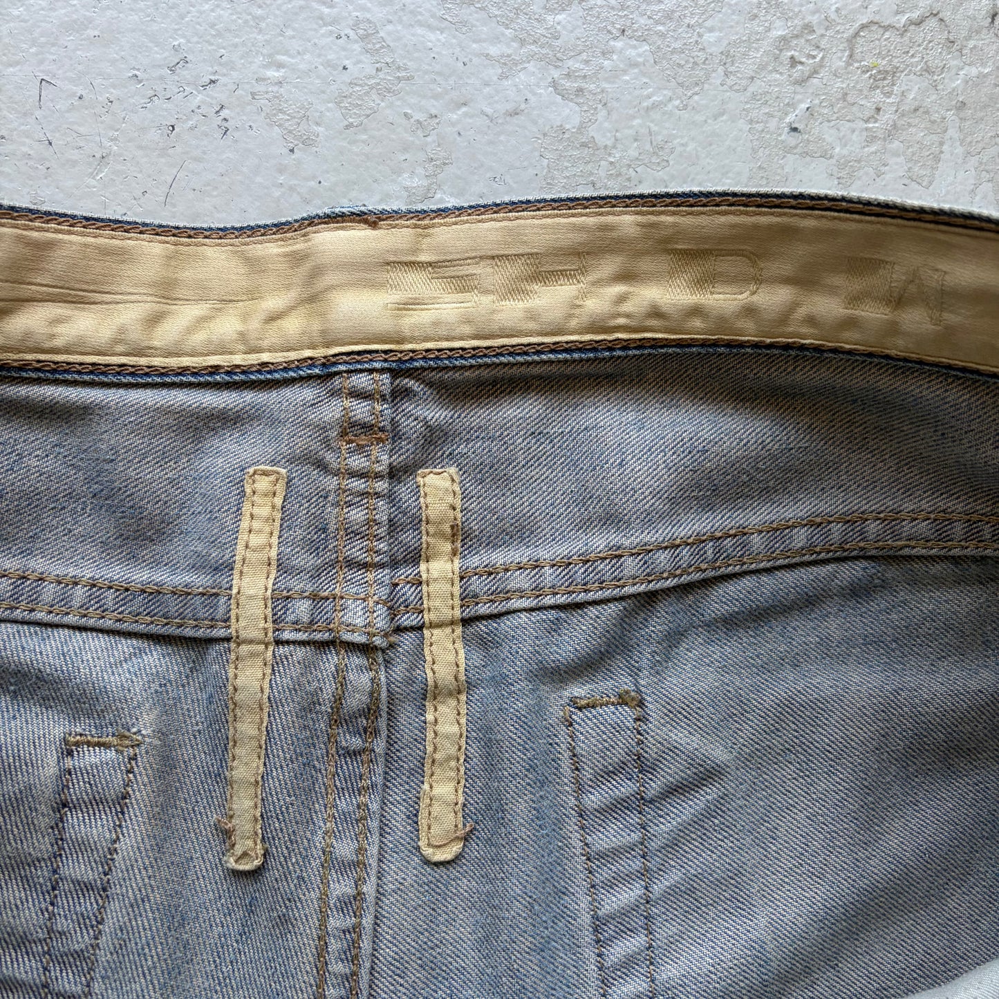 Rick Owens DRKSHDW FW07 Light Wash Detroit Cut Denim (28)