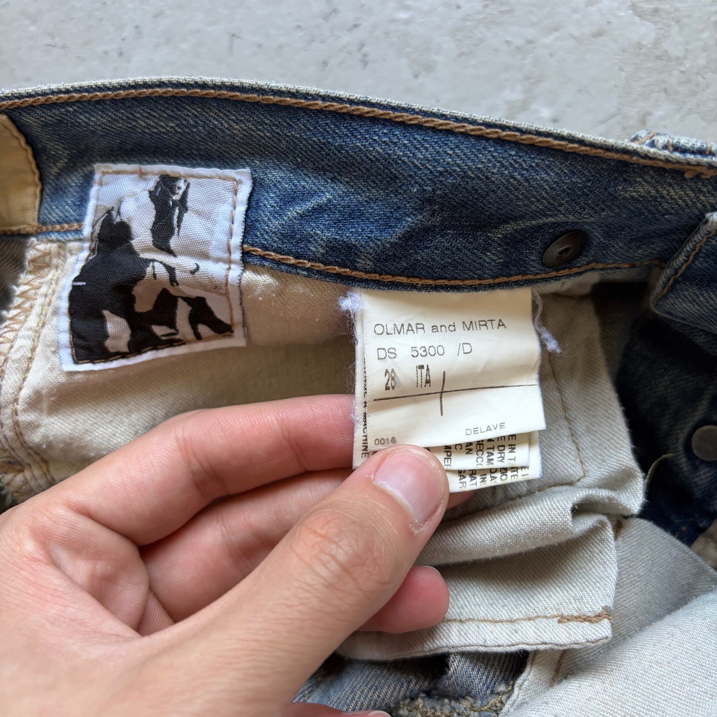 Rick Owens DRKSHDW FW07 Light Wash Detroit Cut Denim (28)