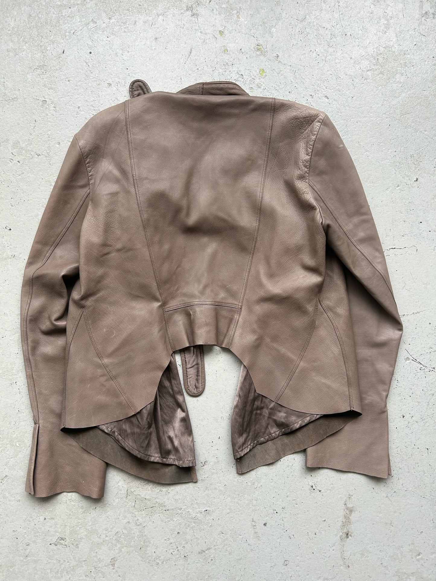 Revillon x Rick Owens Leather Jacket (44)