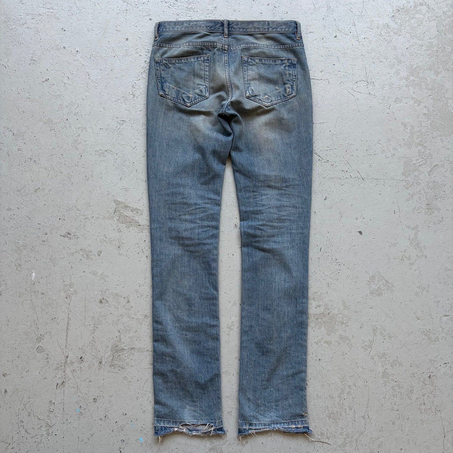 Rick Owens DRKSHDW FW07 Light Wash Detroit Cut Denim (28)