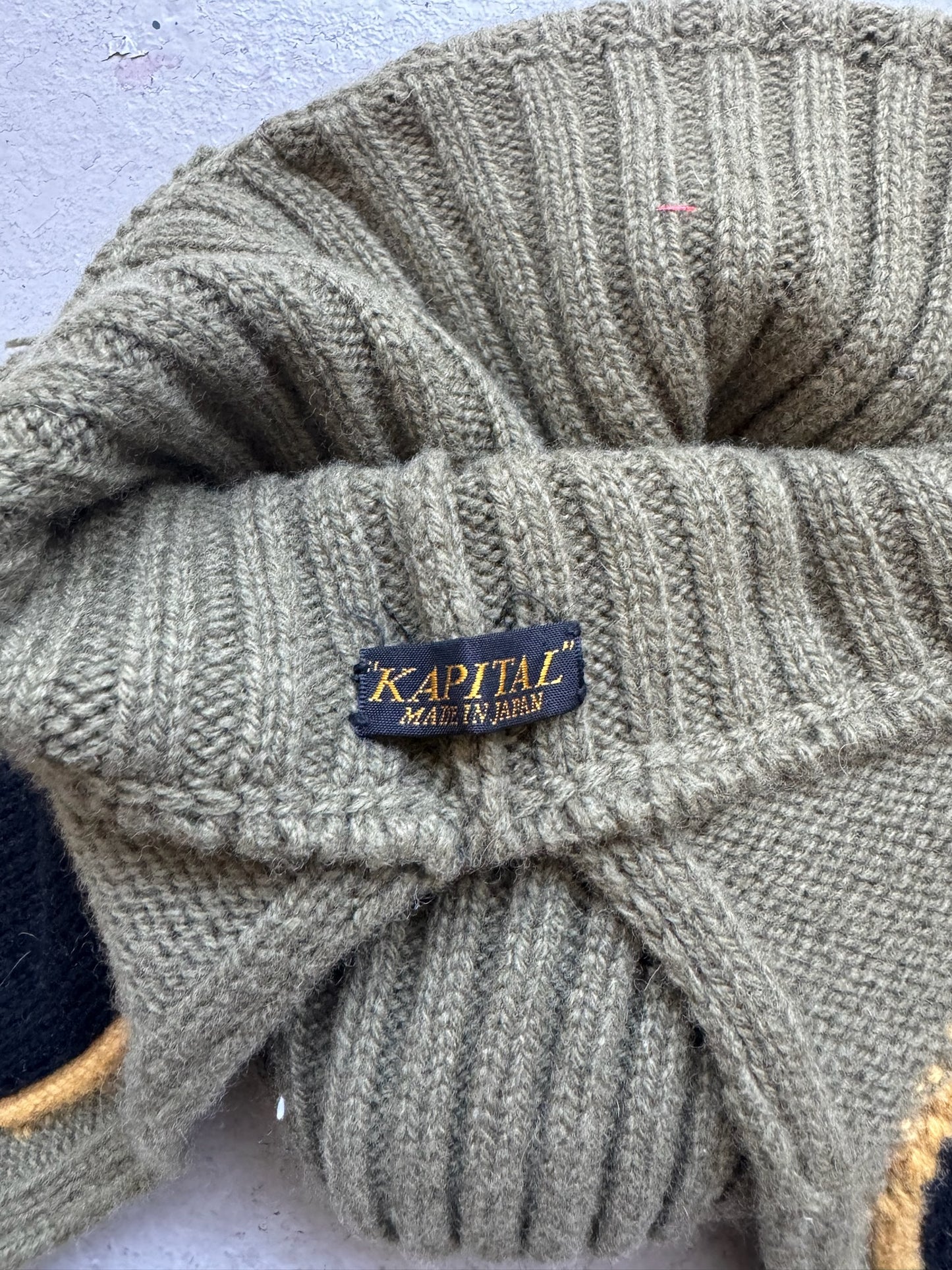 Kapital 5G Wool Rainbowy Smiley Hat (F)