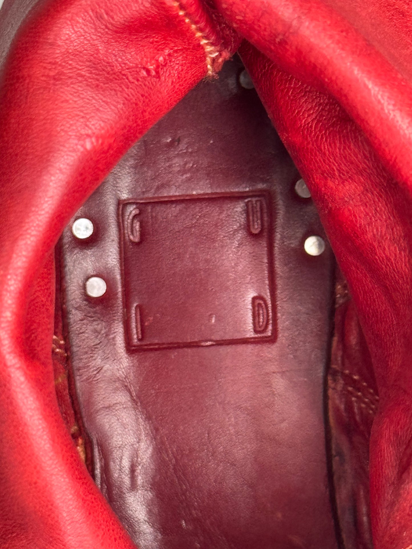 Guidi 310 Red Front Zip Soft Horse Leather Boots (37)