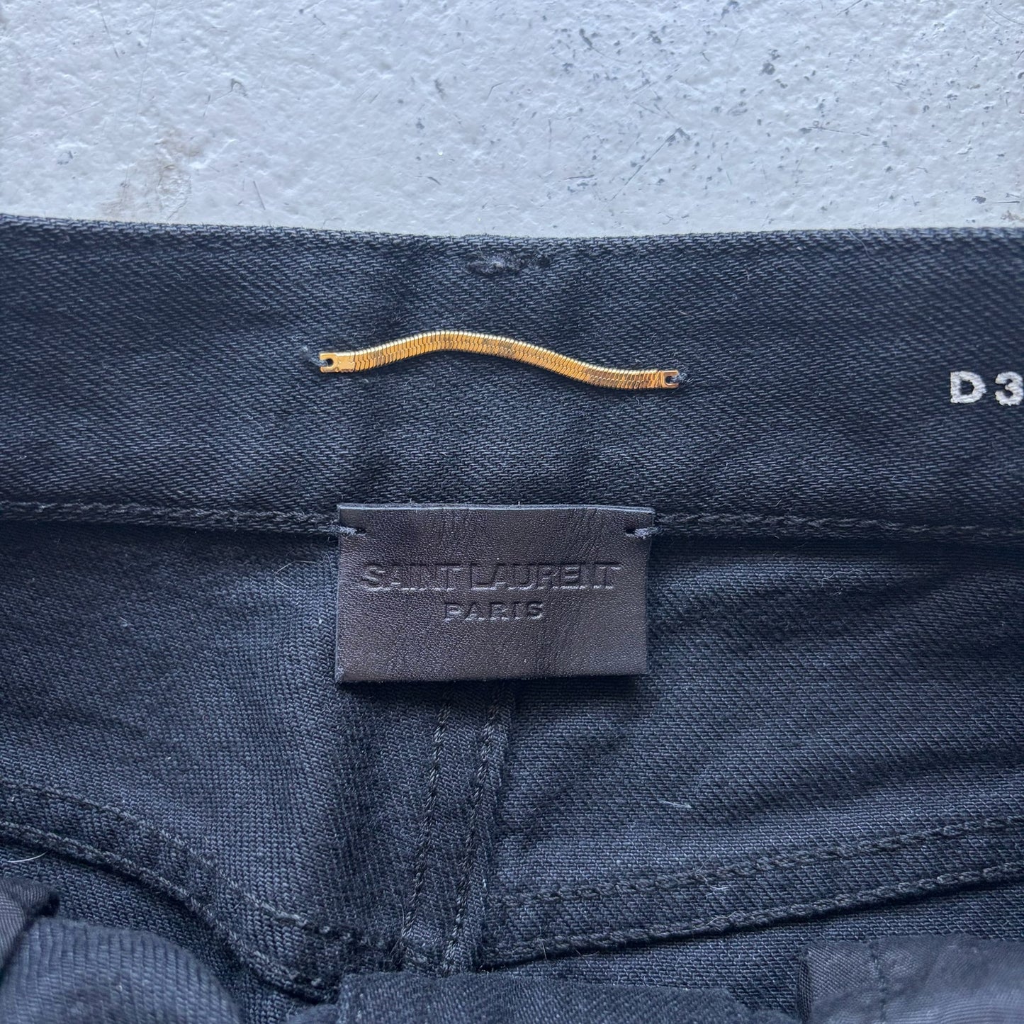 Saint Laurent Paris 2021 D38 Black Jeans (27)