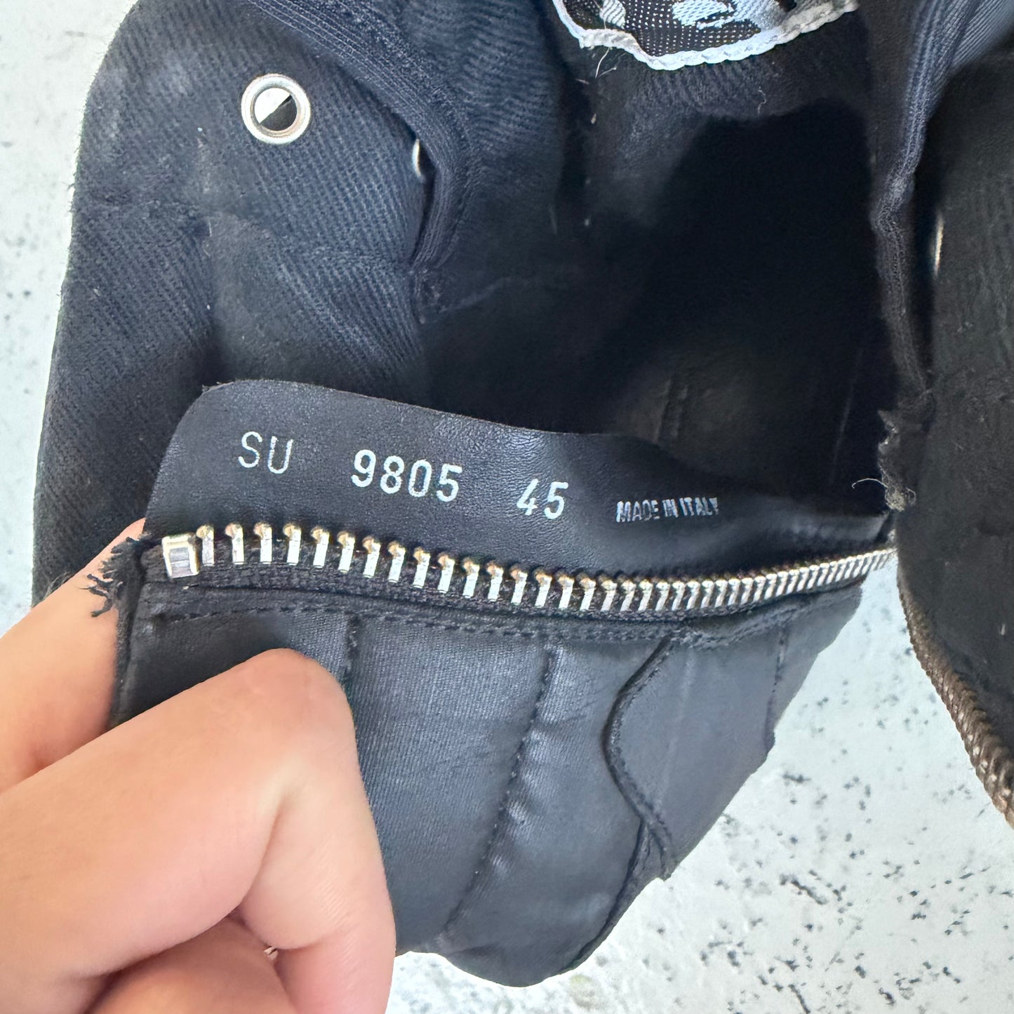 Rick Owens DRKSHDW Hoof Dunk (45)