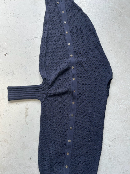 Yohji Yamamoto Y's Navy Knit Cardigan (3)