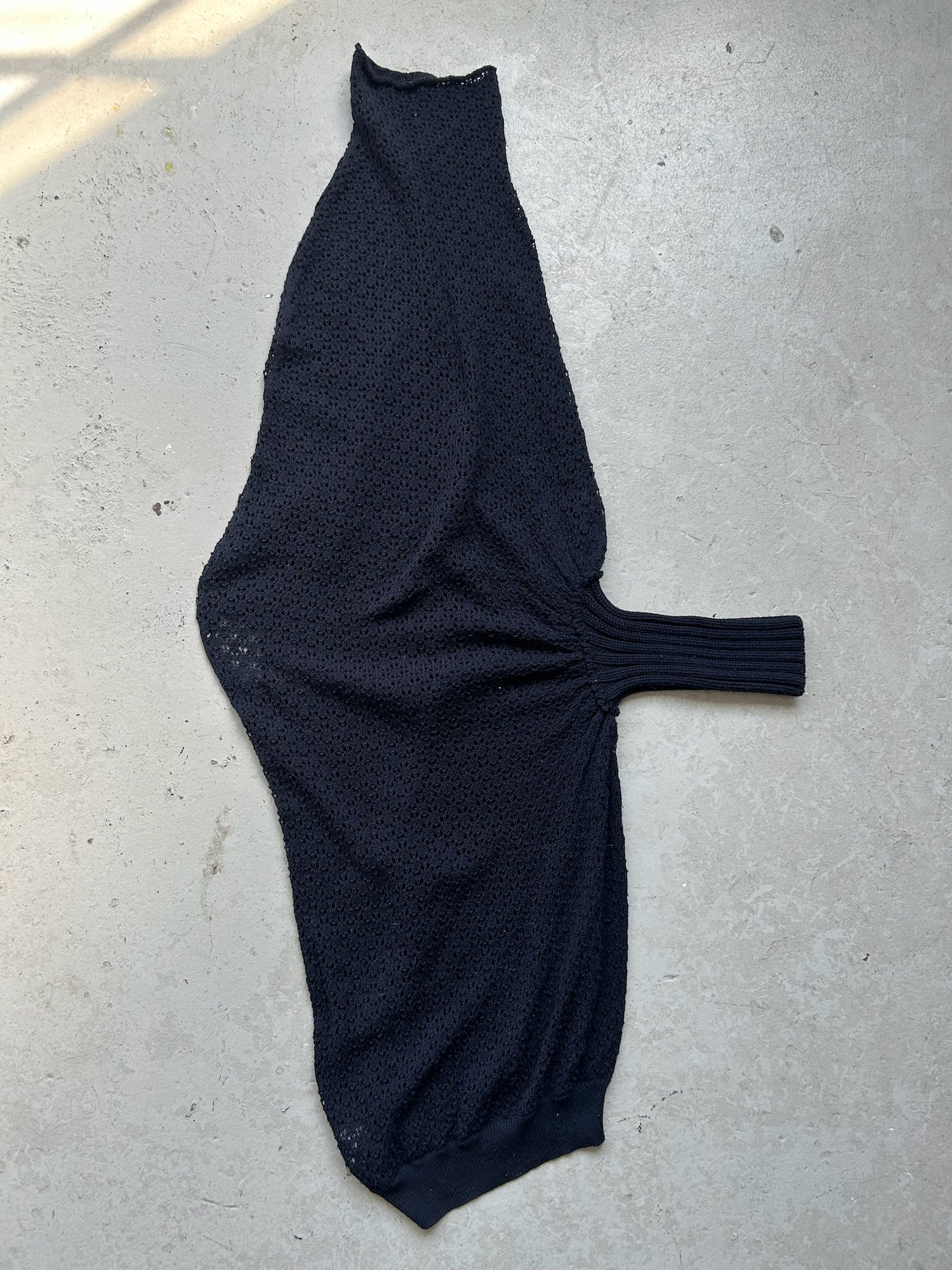 Yohji Yamamoto Y's Navy Knit Cardigan (3)